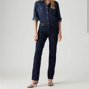 Levi's Deep Indigo Slim Jeans